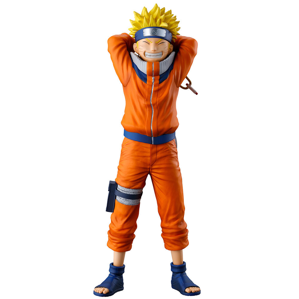 Figura Ichibansho de Naruto Uzumaki con traje naranja y azul