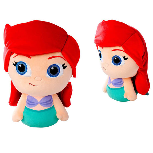 Peluche Doorables de Ariel de La Sirenita Disney con cabello rojo y cola turquesa - 2