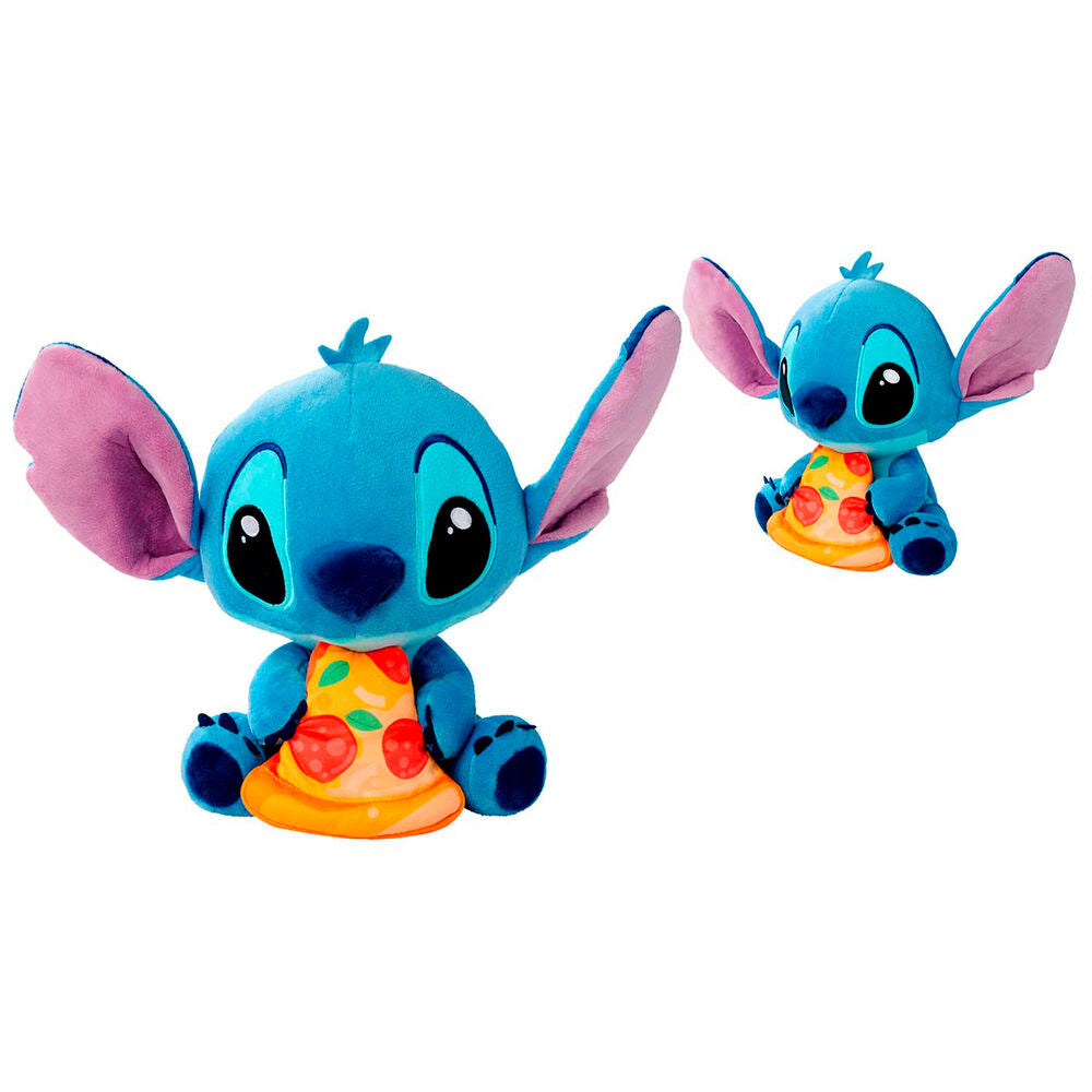 Peluche Stitch Disney con diseño de pizza de 25 cm - 2