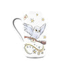 Taza de cerámica de Hedwig de Harry Potter con estrellas
