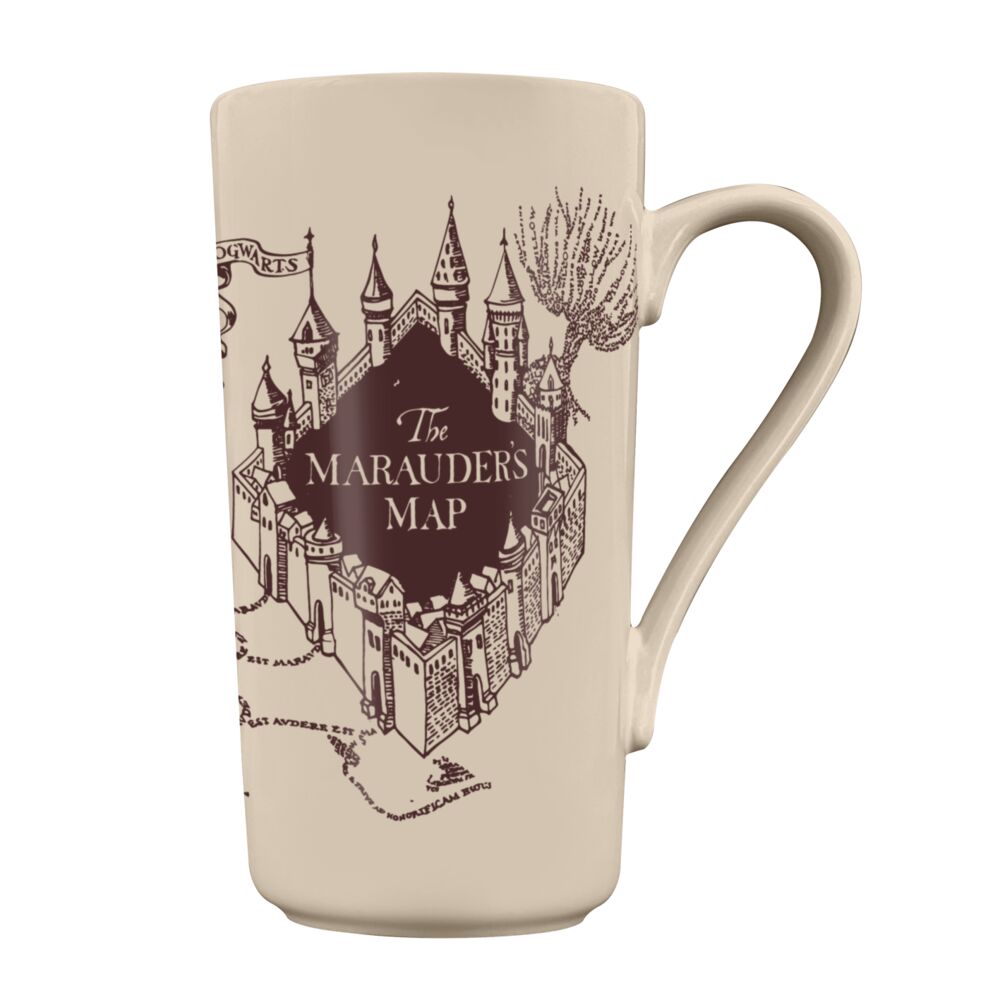 Taza de cerámica Harry Potter con diseño del Mapa del Merodeador - 2