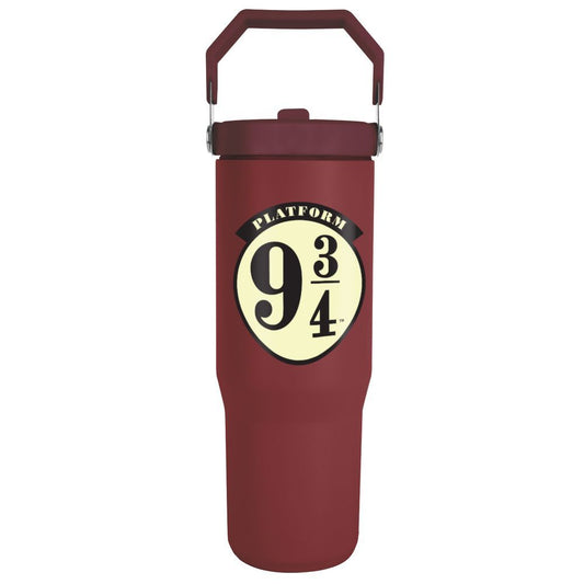 Vaso termo burdeos Harry Potter con diseño de la Plataforma 9 3/4 - 4