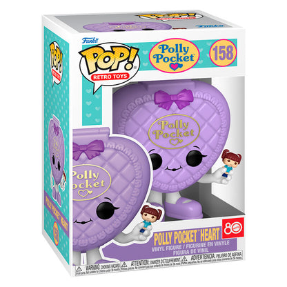 Figura Funko POP! Polly Pocket Heart morada con forma de corazón - 2