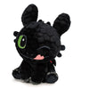 Peluche negro de Desdentao de 45 cm sentado