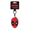 Llavero Deadpool Marvel rojo y negro con clip