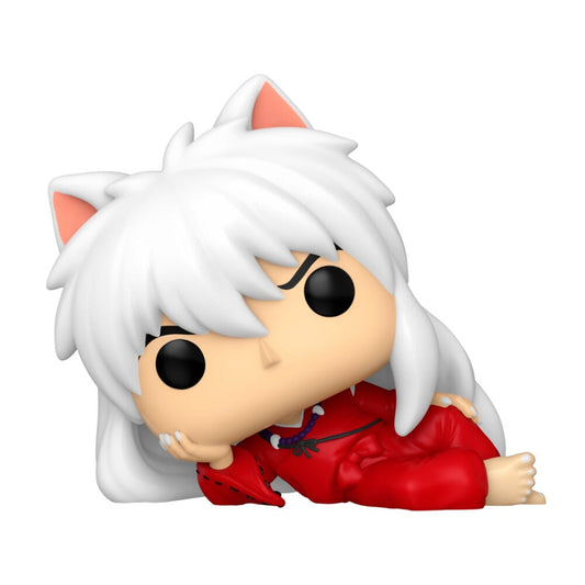Figura Funko POP! de Inuyasha con cabello blanco y vestimenta roja