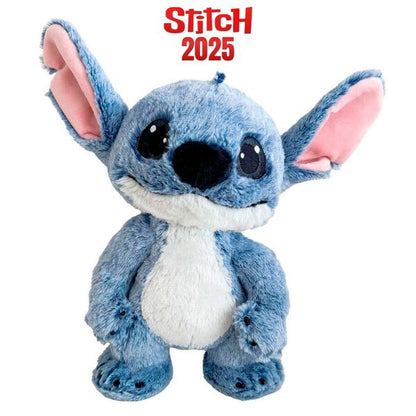 Peluche de Stitch Disney azul de 25 cm con orejas rosas