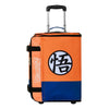 Maleta trolley plegable Dragon Ball Z naranja y azul