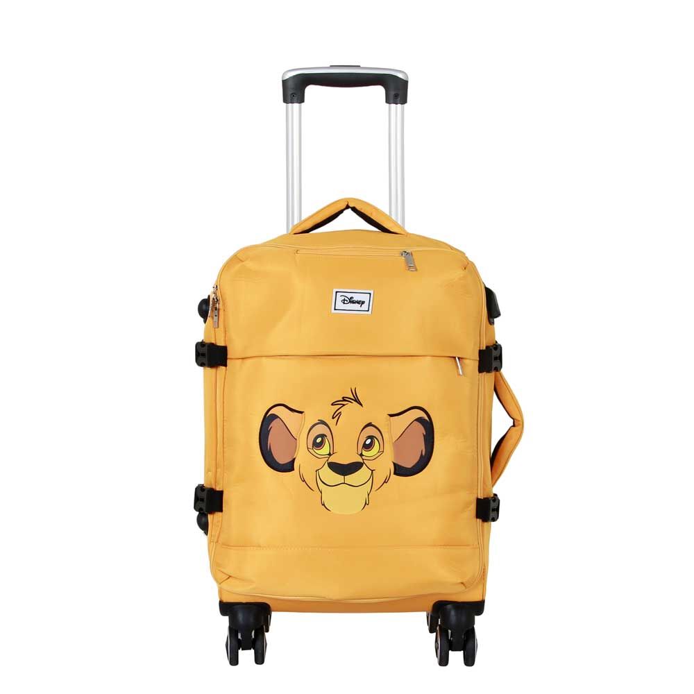 Maleta trolley amarilla de Simba de Disney El Rey León