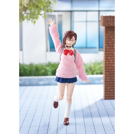 Figura articulada Figma de Momo de Dandadan con jersey rosa - 2