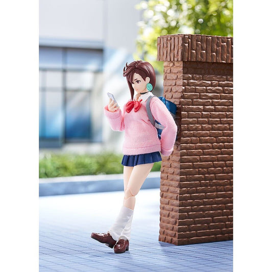 Figura articulada Figma de Momo de Dandadan con jersey rosa - 4