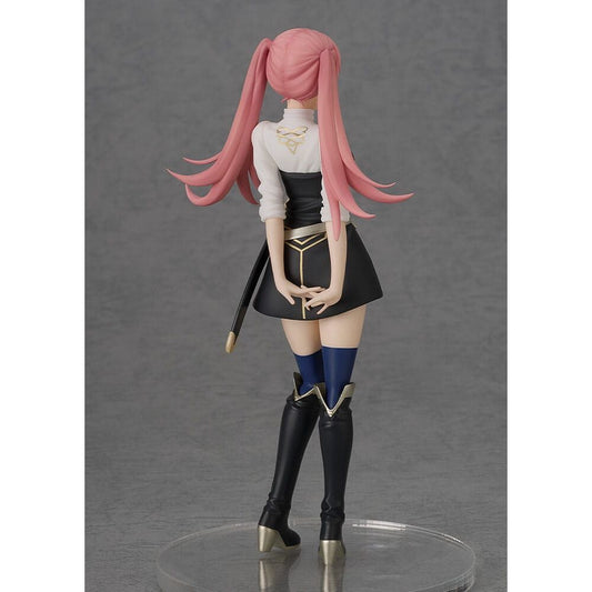 Figura POP UP PARADE de Hilda Valentine Goneril con melena rosa y traje blanco y negro - 5