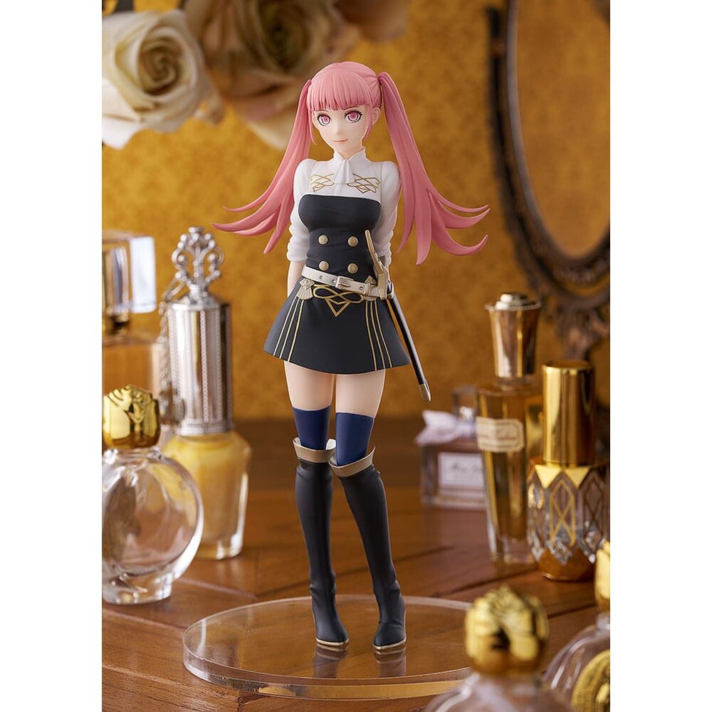 Figura POP UP PARADE de Hilda Valentine Goneril con melena rosa y traje blanco y negro - 2