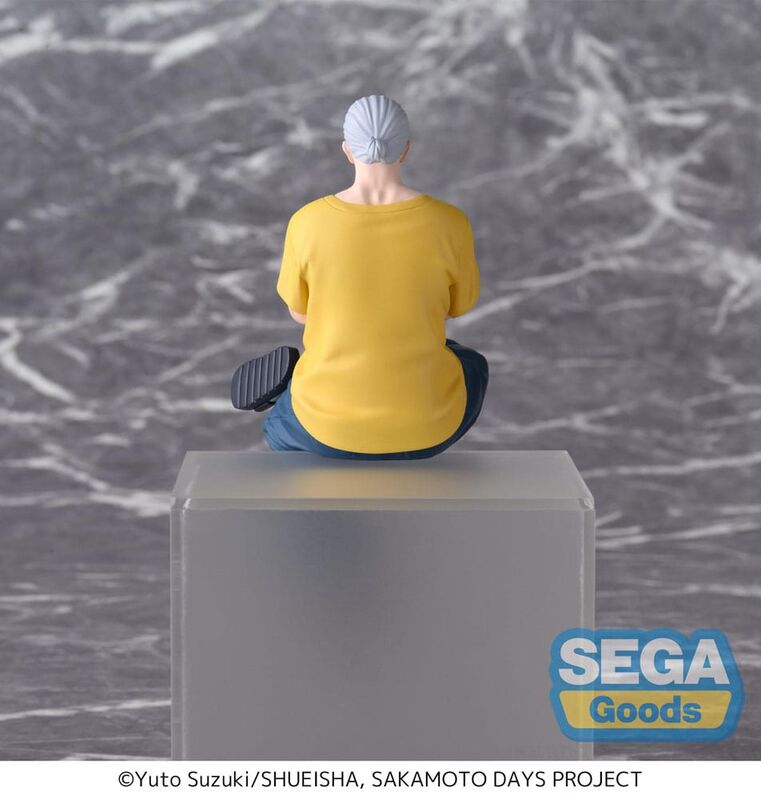 Figura PM Perching de Taro Sakamoto de Sakamoto Days, sentado con brazos cruzados - 2