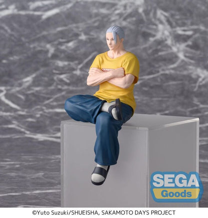 Figura PM Perching de Taro Sakamoto de Sakamoto Days, sentado con brazos cruzados - 3