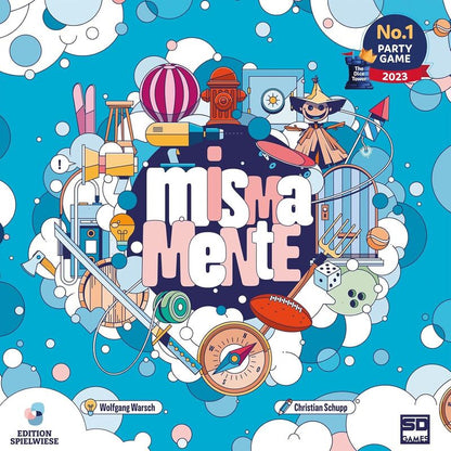 Caja del juego de mesa Mismamente en español - 2