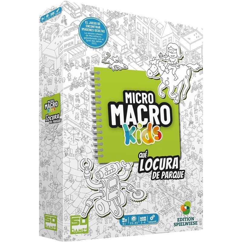 Caja de Micro Macro Kids Qué Locura de Parque