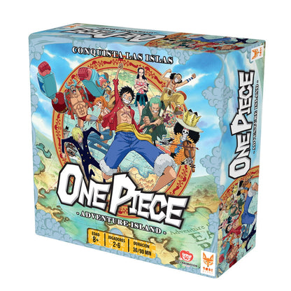 Caja del juego de mesa One Piece Isla de Aventuras