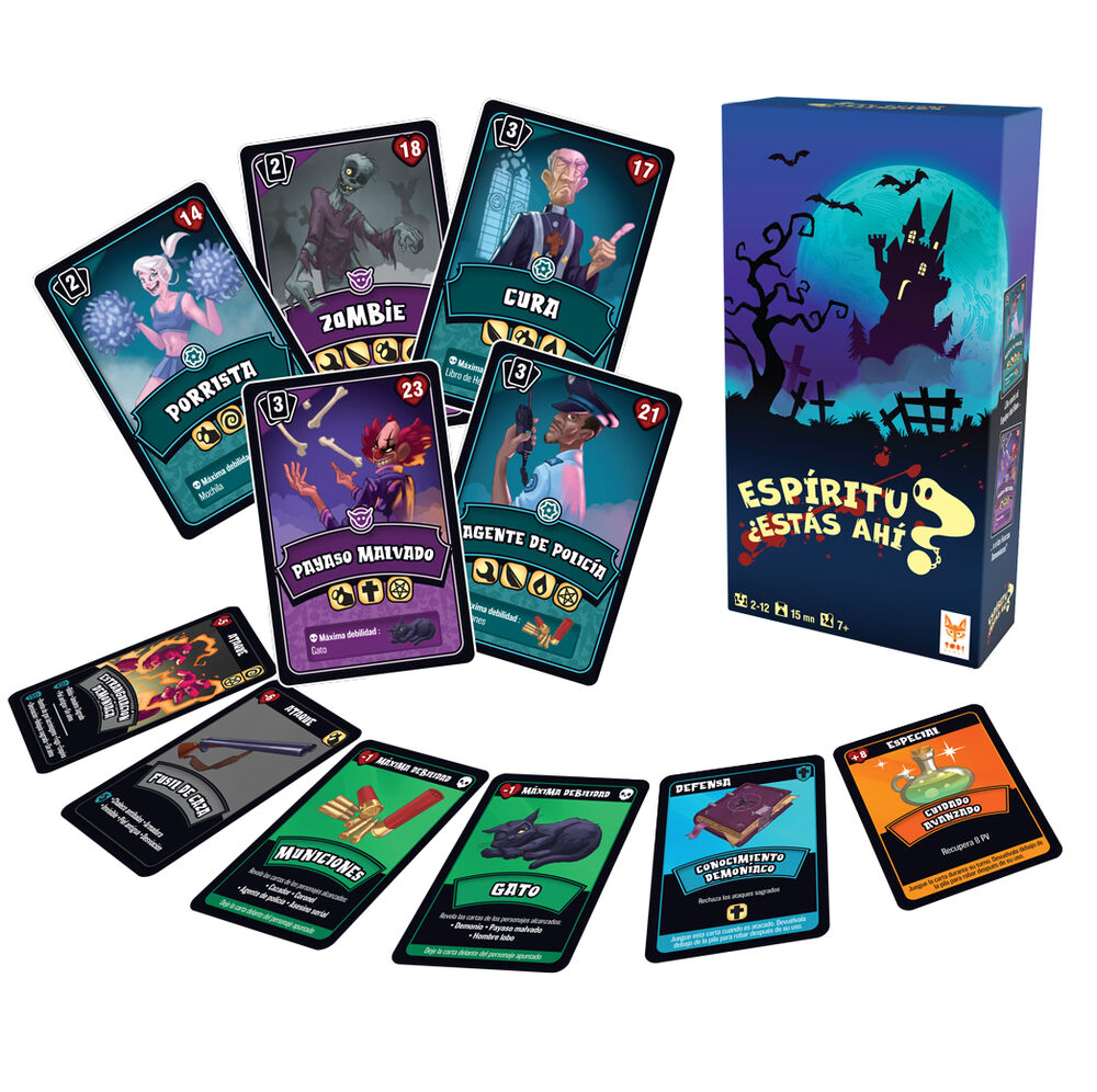 Caja del juego de mesa Espíritu ¿Estás Ahí? de TOPI GAMES - 2