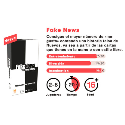 Caja del juego de mesa Fake News de TOPI GAMES - 2