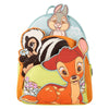 Mochila Bambi Disney Loungefly con Bambi, Tambor y Flor