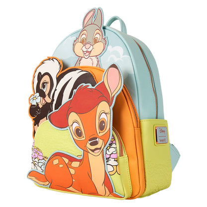 Mochila Bambi Disney Loungefly con Bambi, Tambor y Flor - 2