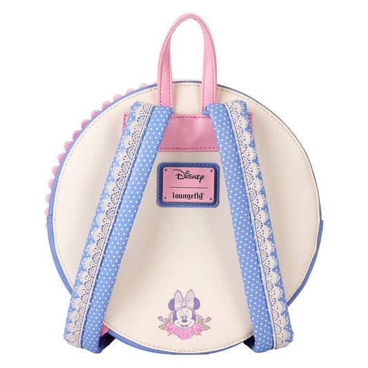 Mochila floral de Minnie Disney Loungefly con detalles de encaje - 2