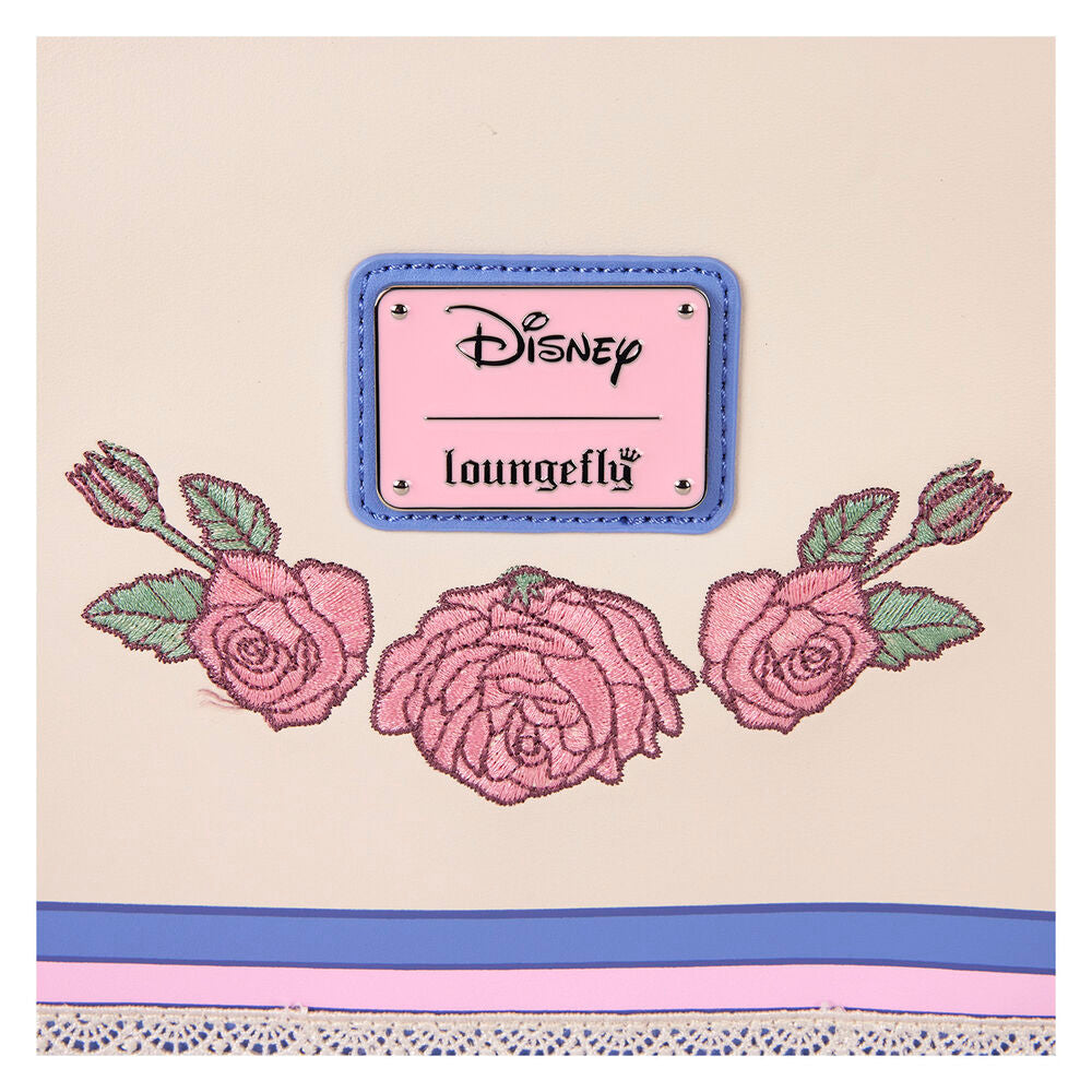 Bolso bandolera Floral de Minnie Disney Loungefly azul y rosa - 7