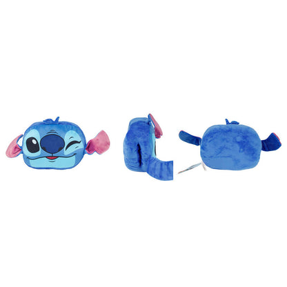 Cojín calienta manos azul con rostro de Stitch Disney - 4