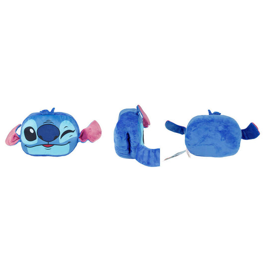 Cojín calienta manos azul con rostro de Stitch Disney - 4