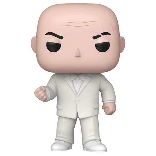 Figura POP de Kingpin con traje blanco
