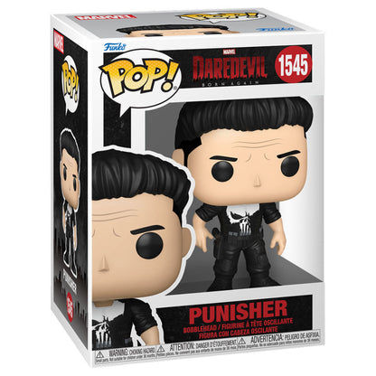 Figura Funko POP! de Punisher con uniforme negro y emblema de calavera - 2