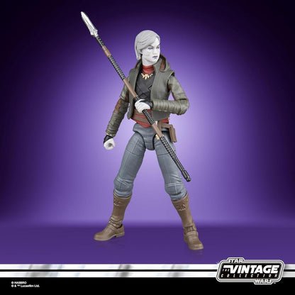 Figura articulada de Nightsister Merrin con bastón y efecto mágico verde - 5