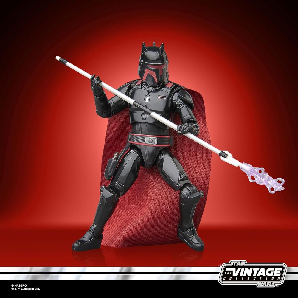 Figura articulada de Moff Gideon Dark Trooper con capa roja - 4