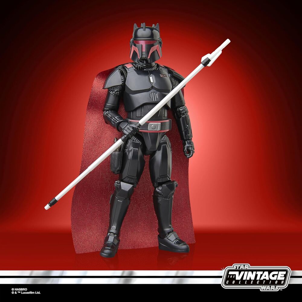 Figura articulada de Moff Gideon Dark Trooper con capa roja - 6