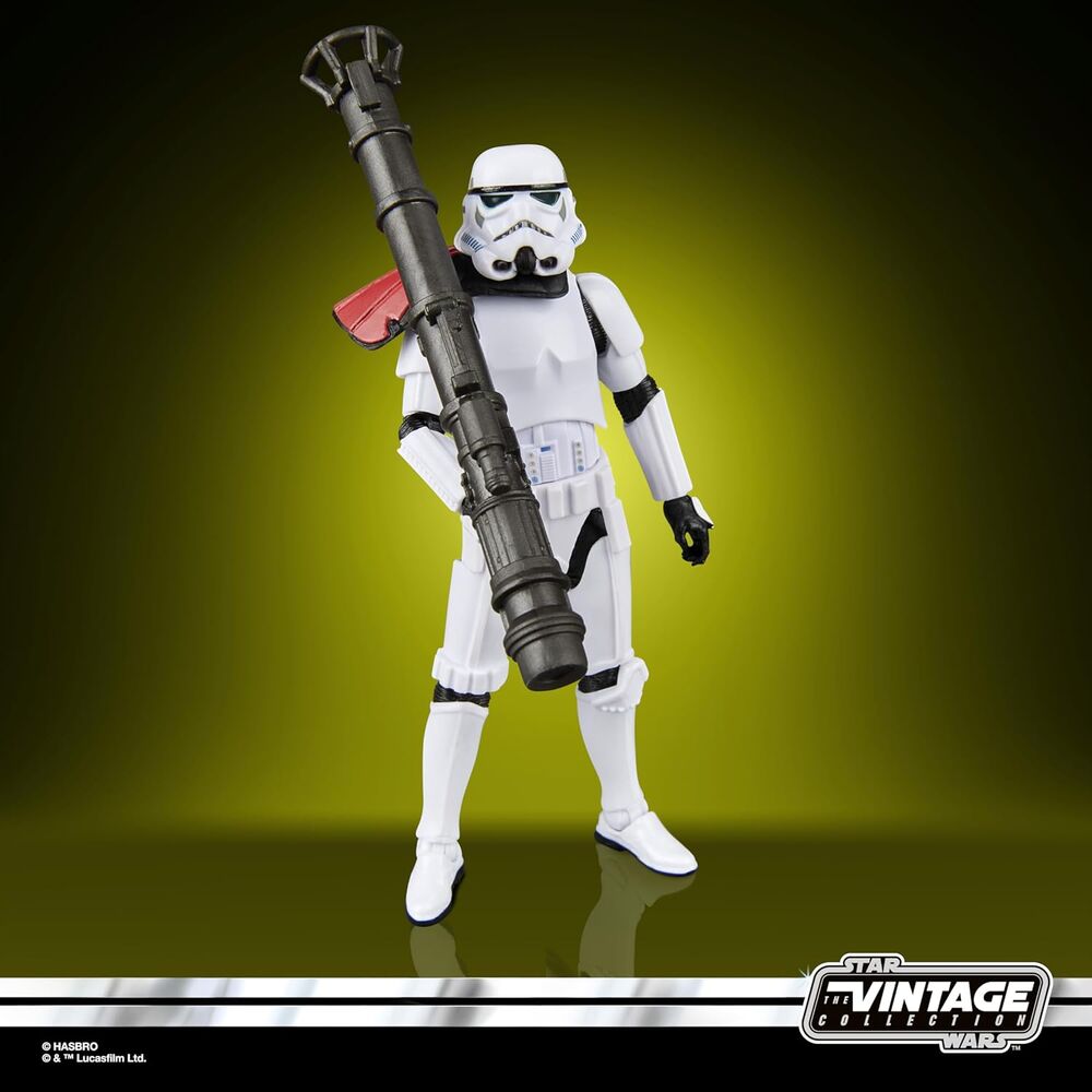 Figura articulada Rocket Launcher Trooper de Star Wars con lanzador - 3
