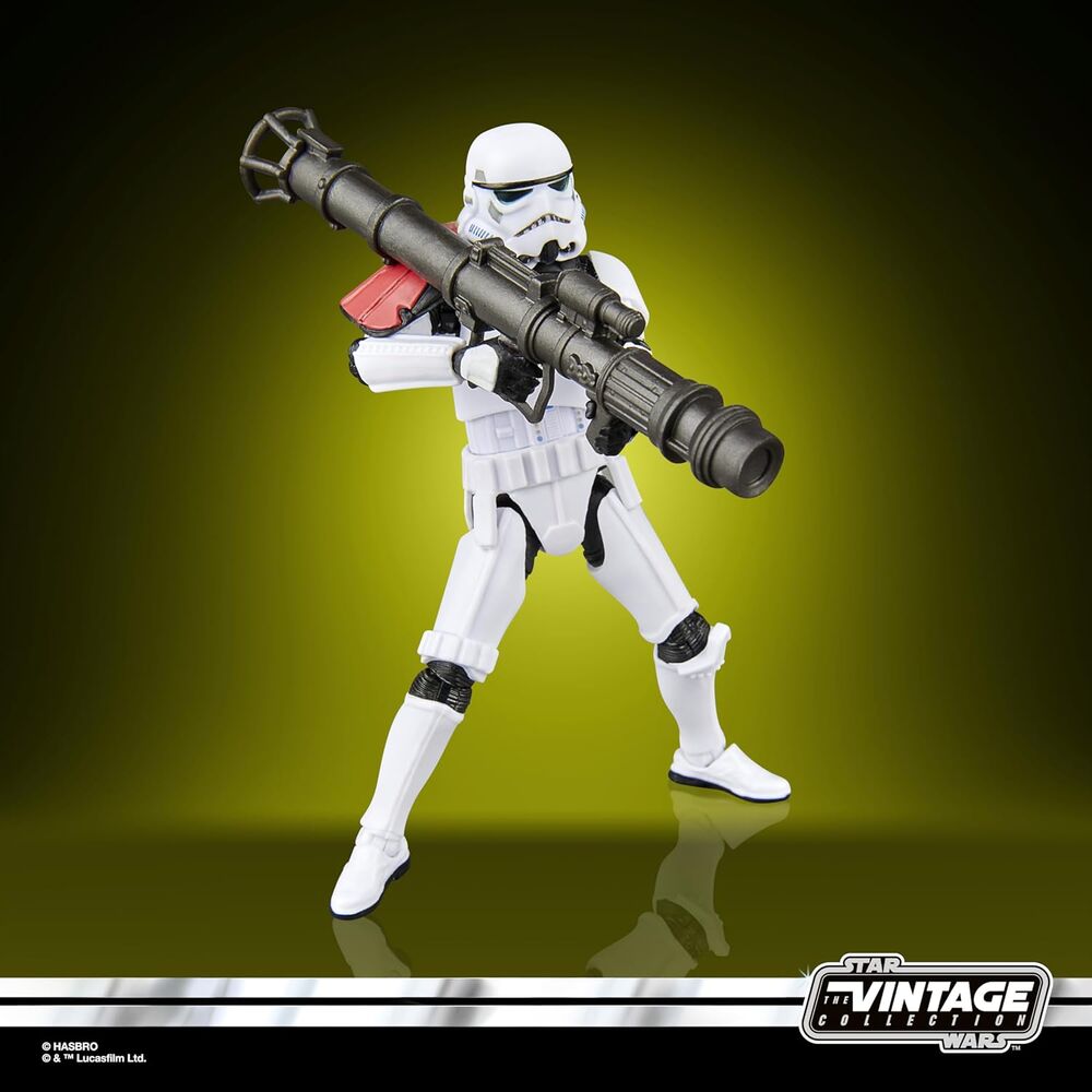 Figura articulada Rocket Launcher Trooper de Star Wars con lanzador - 4