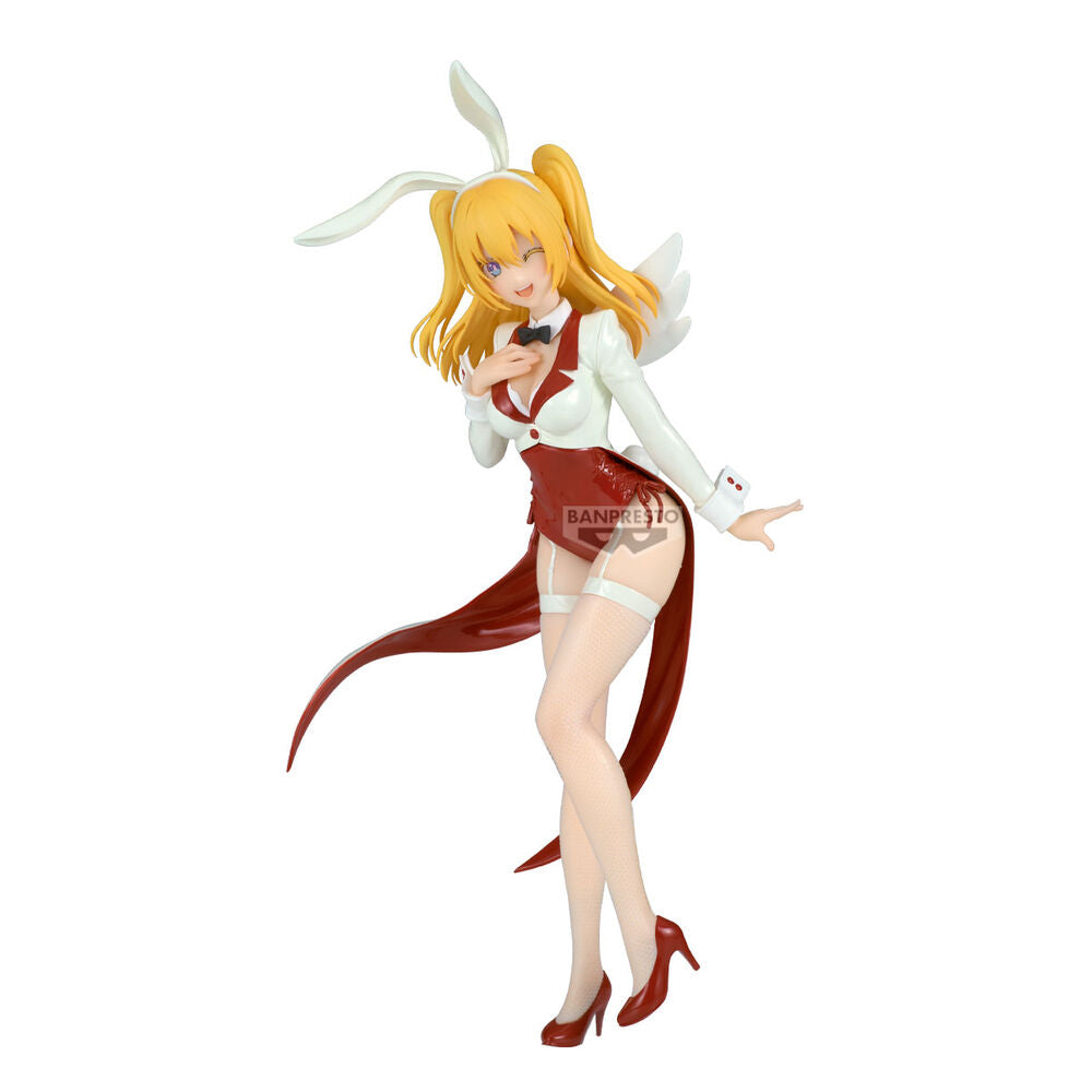 Figura Liliel Bunny Style de BANPRESTO con traje rojo y blanco