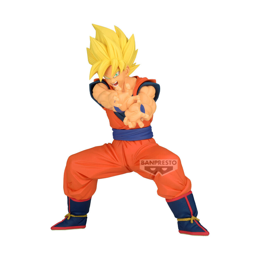 Figura Son Goku Grandista de Dragon Ball Z en pose de combate