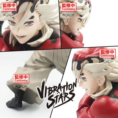 Figura de Doma Vibration Stars de Demon Slayer con dos abanicos dorados - 2
