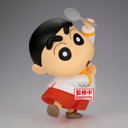 Figura de Shinnosuke de Crayon Shinchan con cuchara levantada - 3