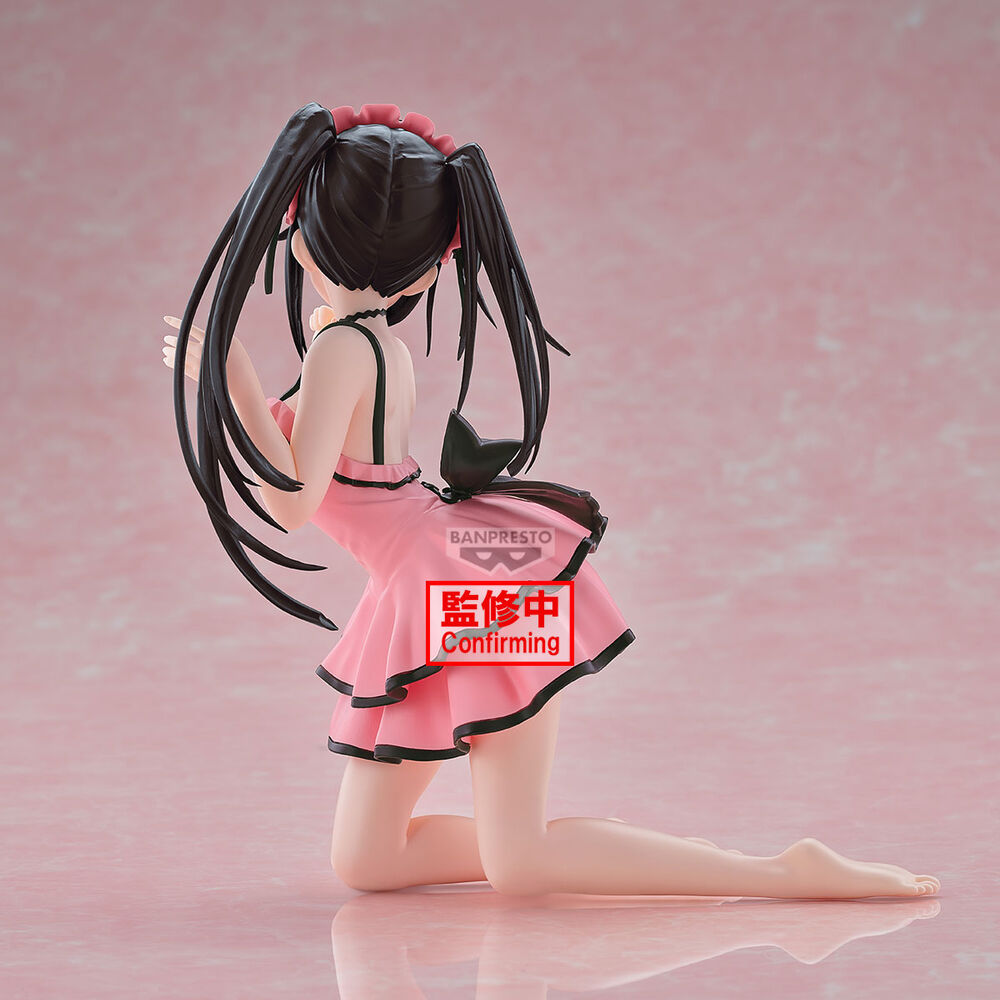 Figura de Kurumi Tokisaki de Date a Live con vestido rosa - 4