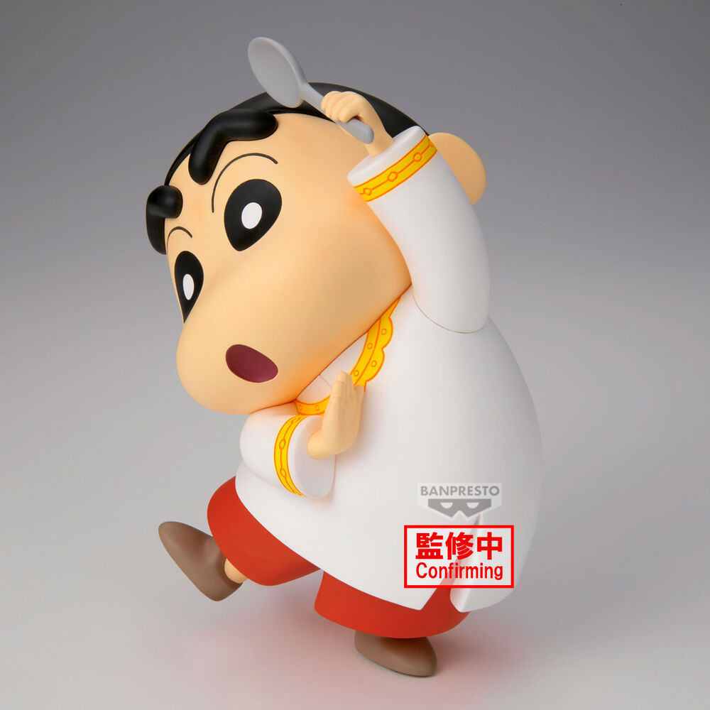 Figura de Shinnosuke de Crayon Shinchan con cuchara levantada - 5