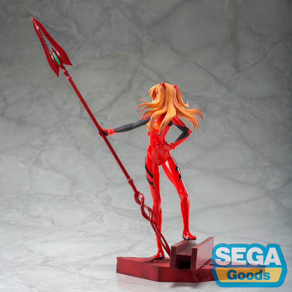 Figura de Asuka Shikinami Langley con la Lanza de Cassius - 2