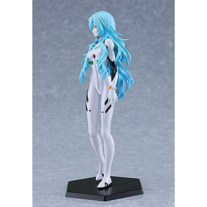 Figura de Rei Ayanami Long Hair de Rebuild of Evangelion con melena azul claro - 4