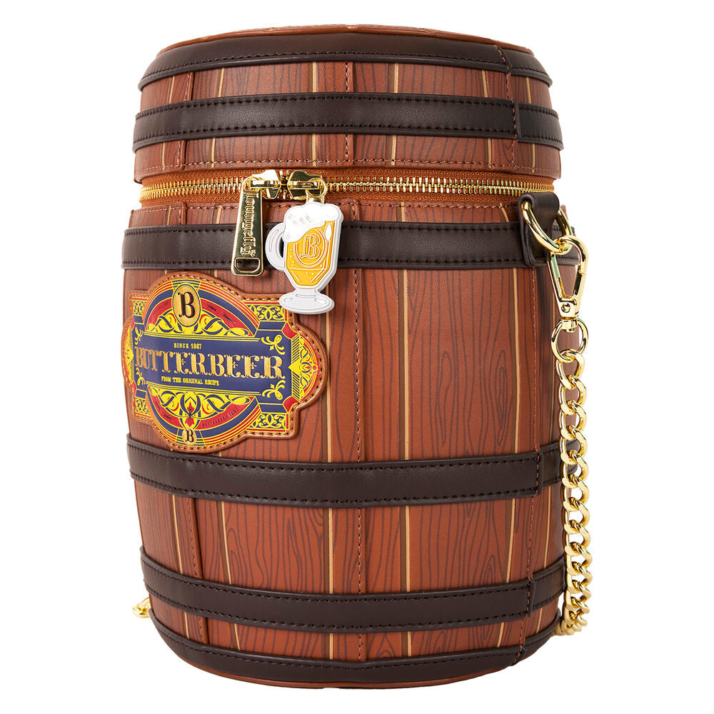Bolso bandolera Butterbeer de Harry Potter Loungefly con diseño de barril - 2