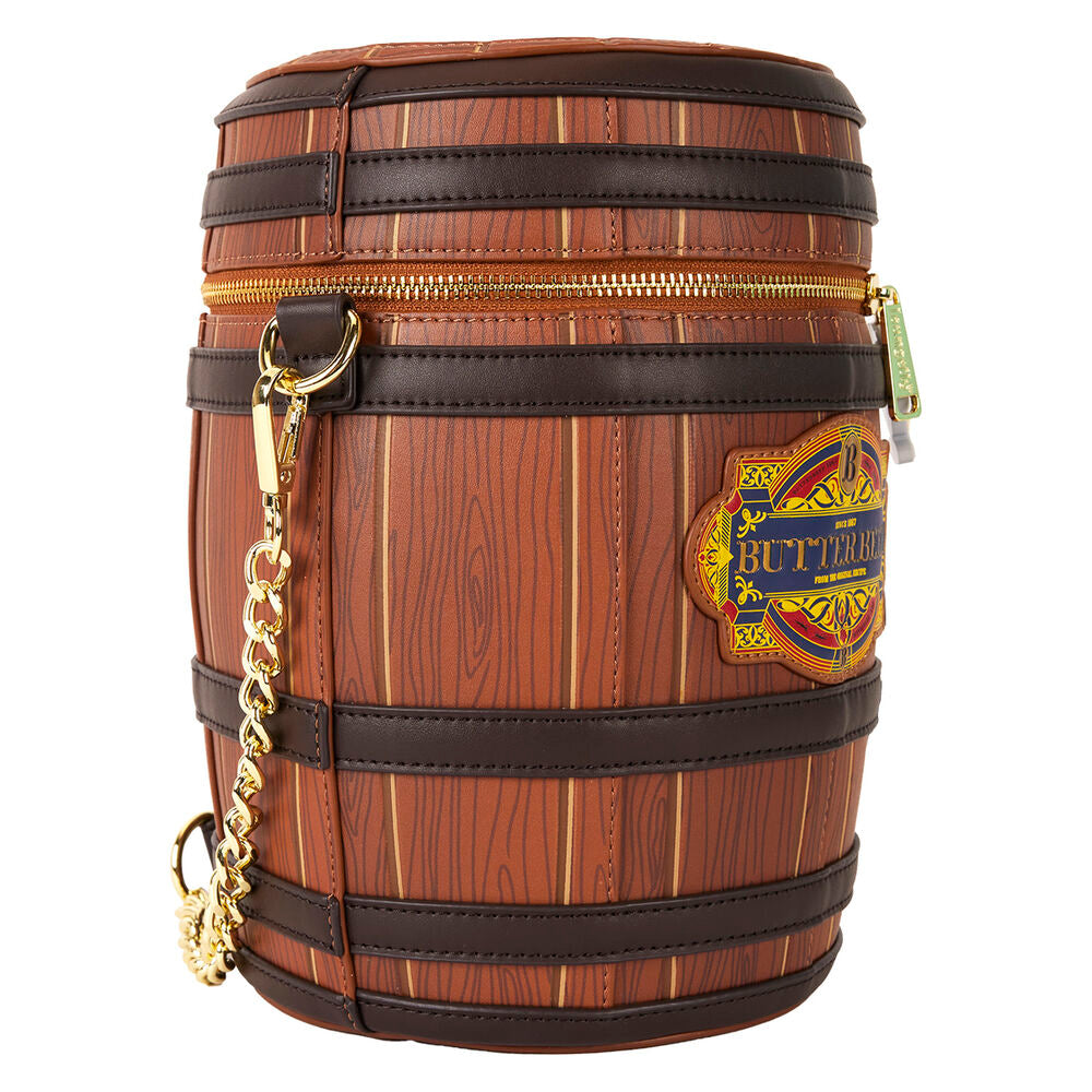Bolso bandolera Butterbeer de Harry Potter Loungefly con diseño de barril - 4