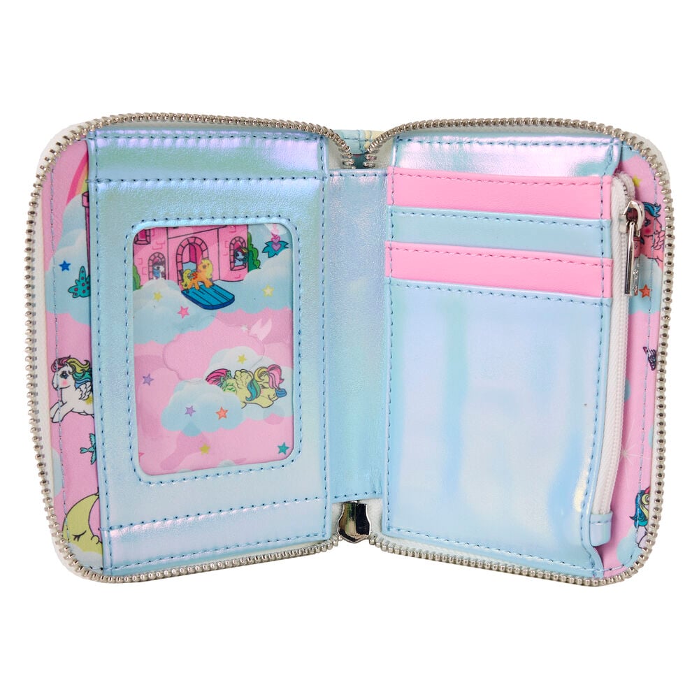 Cartera Loungefly de My Little Pony rosa con tres ponis y arcoíris - 2