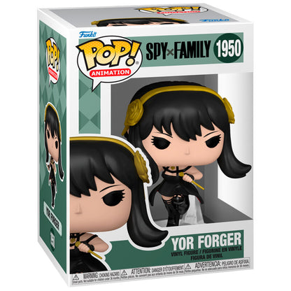 Figura Funko POP! de Yor Forger de Spy x Family con traje negro y detalles dorados - 2