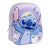Mochila 3D lila de Stitch Disney